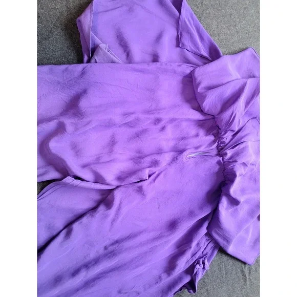 Vintage 70s Hippy Genie Belly Dancing Pants Purple Harem Small‎ Funky Unique - Picture 11 of 13